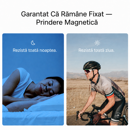 Kit Premium Anti-Sforăit — Dilatator Nazal + 60 Plasturi